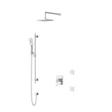 DISCONTINUED Shower Kit 3545 - Chrome | Model Number: KIT3545EQC-6-EX