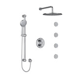 DISCONTINUED Georgian Shower Kit 483 - Chrome | Model Number: KIT483GN+C-6
