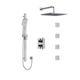 DISCONTINUED Profile Shower Kit 483 - Chrome | Model Number: KIT483PFTQC