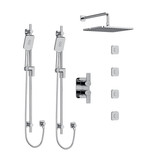 DISCONTINUED-Fresk Shower Kit 783 - Chrome | Model Number: KIT783FRC - Product Knockout