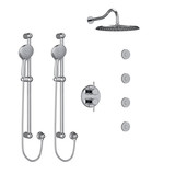 Retro Shower Kit 783 - Chrome | Model Number: KIT783RTC-6 - Product Knockout