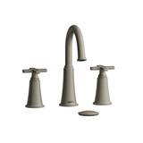 DISCONTINUED Momenti™ Widespread Lavatory Faucet With C-Spout - Brushed Nickel | Model Number: MMRD08XBN-05