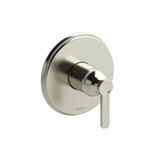Momenti Type P (Pressure Balance) Complete Valve - Brushed Nickel with J-Shaped Handles | Model Number: MMRD51JBN-EX - Product Knockout