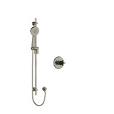 DISCONTINUED Type P (pressure balance) shower - Brushed Nickel/Black | Model Number: MMRD54+BNBK