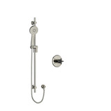 DISCONTINUED Type P (pressure balance) shower - Polished Nickel/Black | Model Number: MMRD54+PNBK-EX