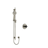 DISCONTINUED Type P (pressure balance) shower - Brushed Nickel/Black | Model Number: MMRD54XBNBK