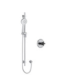 DISCONTINUED Type P (pressure balance) shower - Chrome/Black | Model Number: MMRD54XCBK-EX
