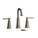 Momenti 8 Inch Bathroom Faucet - Brushed Nickel with Lever Handles | Model Number: MMSQ08LBN-05 - Product Knockout