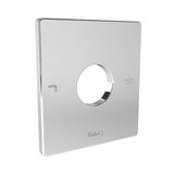 Tub Spout And Shower Head Pictograms (2-Way Coaxial Valves) - Chrome | Model Number: PLTQ044C - Product Knockout