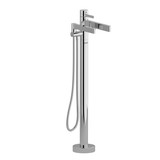 Paradox 2-Way Type T (Thermostatic) Coaxial Floor-Mount Tub Filler With Hand Shower - Chrome | Model Number: PX39C - Product Knockout