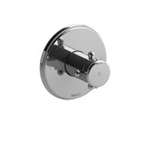 Retro 2-Way No Share Type T/P (Thermostatic/Pressure Balance) Coaxial Complete Valve Expansion PEX - Chrome with Cross Handles | Model Number: RT44+C-EX - Product Knockout
