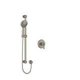 Retro Type P (Pressure Balance) Shower PEX - Brushed Nickel | Model Number: RT54BN-SPEX - Product Knockout