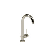 DISCONTINUED-Riu Single Hole Bathroom Faucet Without Drain - Polished Nickel | Model Number: RU00PN-10 - Product Knockout