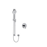Riu Type P (Pressure Balance) Shower - Chrome with Knurled Lever Handles | Model Number: RUTM54KNC - Product Knockout