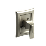 DISCONTINUED-Eiffel 1/2 Inch Thermostatic and Pressure Balance Trim With 3 Functions - Brushed Nickel | Model Number: TEF23BN-43 - Product Knockout