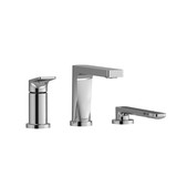 Ode 3-Piece Type P (Pressure Balance) Deck-Mount Tub Filler With Hand Shower Trim - Chrome | Model Number: TOD16C - Product Knockout
