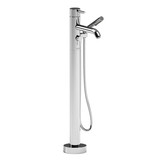 DISCONTINUED-VS Floor-Mount Tub Filler With Handshower - Chrome | Model Number: VS33C-EX - Product Knockout