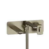 DISCONTINUED Equinox™ Wall Mount Tub Filler - Brushed Nickel | Model Number: EQ21BN