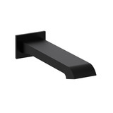Zendo™ Wall Mount Tub Spout - Black | Model Number: ZO80BK