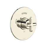 Apothecary™ 3/4" Thermostatic Trim Without Volume Control - Polished Nickel | Model Number: TAP13W1XMPN
