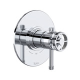 Campo 1/2 Inch Thermostatic & Pressure Balance Trim with 2 Functions (No Share) with Lever Handle - Polished Chrome | Model Number: TCP44W1ILAPC - Product Knockout