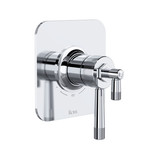 Graceline 1/2 Inch Thermostatic & Pressure Balance Trim with 2 Functions (No Share) with Lever Handle - Polished Chrome | Model Number: TMB44W1LMAPC - Product Knockout