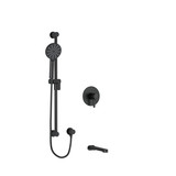 Nibi Shower Kit - Black | Model Number: KIT1244NBBK - Product Knockout