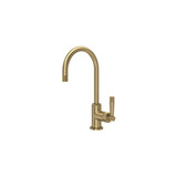 Graceline Bar & Food Prep Kitchen Faucet with C-Spout - Antique Gold | Model Number: MB7960LMAG - Product Knockout