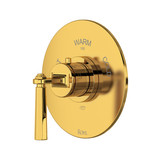 Modelle™ 3/4" Thermostatic Trim Without Volume Control - Unlacquered Brass | Model Number: TMD13W1LMULB