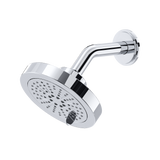 5" 6-Function Showerhead With Arm - Chrome | Model Number: 386C
