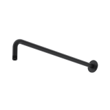 20" Wall Mount Shower Arm - Black | Model Number: 580BK