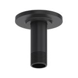 3" Ceiling Mount Shower Arm - Black | Model Number: 582BK