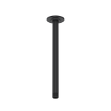 12" Ceiling Mount Shower Arm - Black | Model Number: 586BK