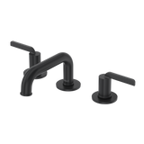 Authentica™ Widespread Lavatory Faucet With Low Spout - Black | Model Number: AUSQ08BK