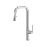 Authentica™ Pull-Down Kitchen Faucet With U-Spout - Stainless Steel | Model Number: AUSQ201SS