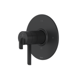 Authentica™ 1/2" Therm & Pressure Balance Trim With 3 Functions - Black | Model Number: TAU23BK