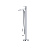 Ever Single Hole Pressure Balance Floor Mount Tub Filler Trim - Chrome | TEV38C