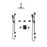 Shower Kit 6513 Trim - Black | Model Number: TKIT6513BK