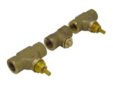 1/2" Wall Mount Lavatory Rough-In Valves - Unfinished | Model Number: ZAC3351104BO