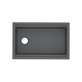 Allia™ 30" Fireclay Undermount Chef/Workstation Sink - Satin Grey Finish | Model Number: ALUM3019WS04