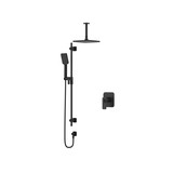 Shower Kit 323 Trim - Black | Model Number: TKIT323EQNBK-6