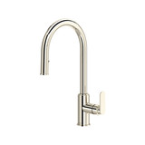 Arca™ Pull-Down Touchless Kitchen Faucet With C-Spout - Polished Nickel | Model Number: AA211PN