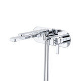 Manifesto™ Wall Mount Thermostatic/Pressure Balance Tub Filler Trim - Chrome | Model Number: TMF21C