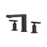 Manifesto™ Widespread Lavatory Faucet With Low Spout - Black | Model Number: MF08LBK