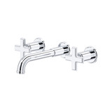 Manifesto™ Wall Mount Lavatory Faucet Trim - Chrome | Model Number: TMF03+C