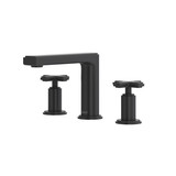Manifesto™ Widespread Lavatory Faucet With Low Spout - Black | Model Number: MF08+BK