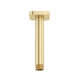 6" Ceiling Mount Shower Arm - Satin Brass US4 | Model Number: 578US4