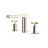 Manifesto™ Widespread Lavatory Faucet With Low Spout - Polished Nickel | Model Number: MF08+PN