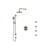 Shower Kit 446 - Brushed Nickel | Model Number: KIT446MMRDJBN-CW