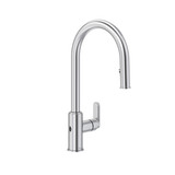 Arca™ Pull-Down Touchless Kitchen Faucet With C-Spout - Stainless | Model Number: AA211SS